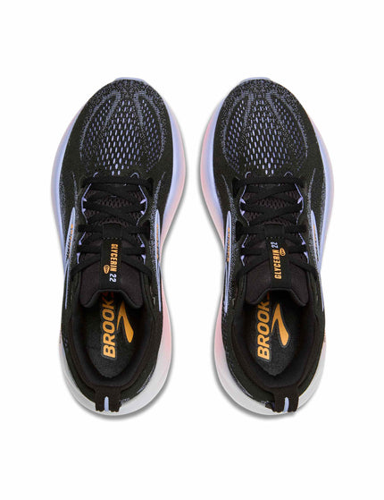 Brooks Glycerin 22 - Black/Blue Heron/Orangeimages5- The Sports Edit
