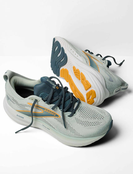 Brooks Glycerin 22 - Smoke/Stormy/Orangeimages4- The Sports Edit