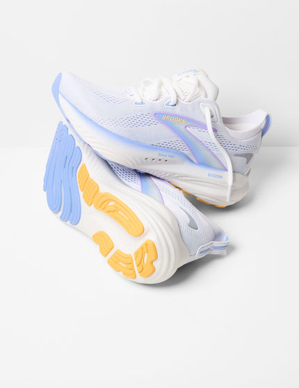 Brooks Glycerin 22 - White/Blue Heron/Apricotimages6- The Sports Edit