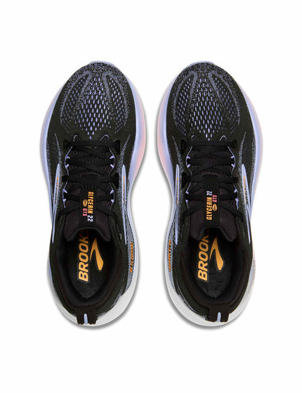Brooks Glycerin GTS 22 - Black/Blue Heron/Orangeimages5- The Sports Edit
