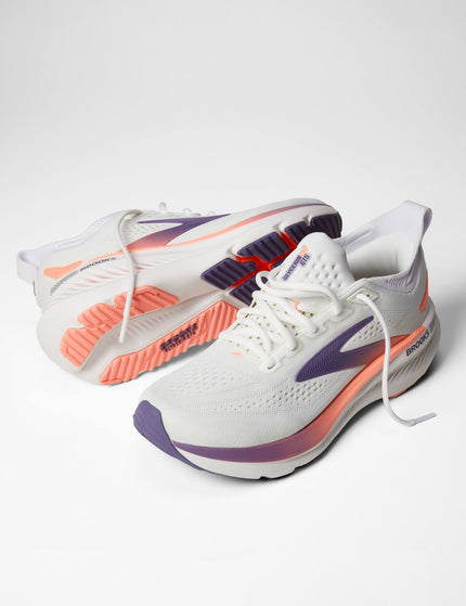 Brooks Glycerin GTS 23 - White/Mulled Grape/Clearimages7- The Sports Edit