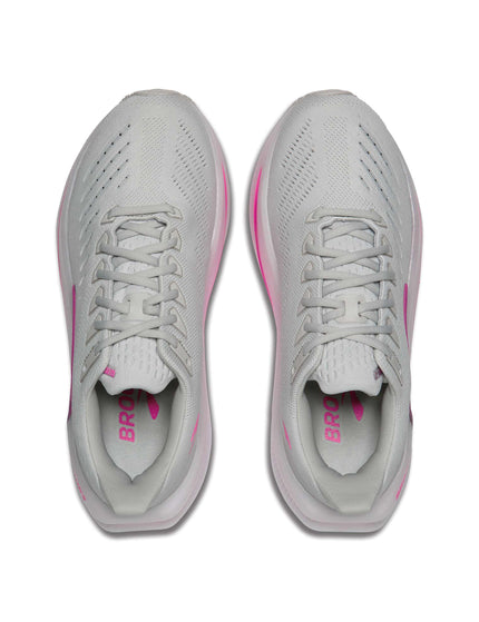 Brooks Glycerin Max 2 - Oyster/Argyle/Cyber Pinkimages6- The Sports Edit