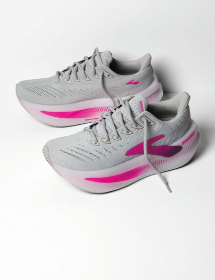 Brooks Glycerin Max 2 - Oyster/Argyle/Cyber Pinkimages7- The Sports Edit