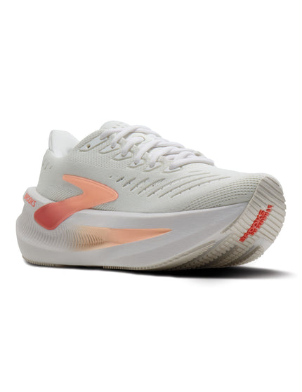 Brooks Glycerin Max 2 - White/Coral/Peachimages2- The Sports Edit