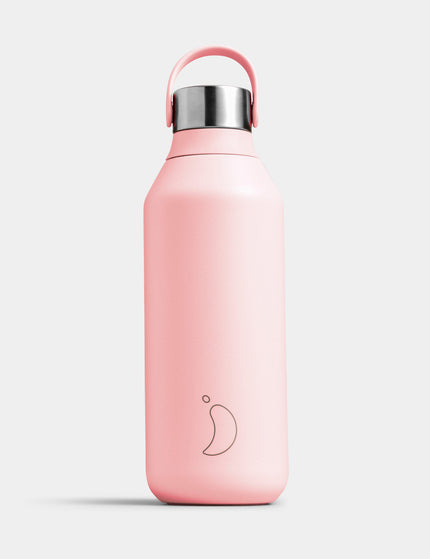 Chilly's Series 2 Water Bottle 500ml - Blush Pinkimages2- The Sports Edit