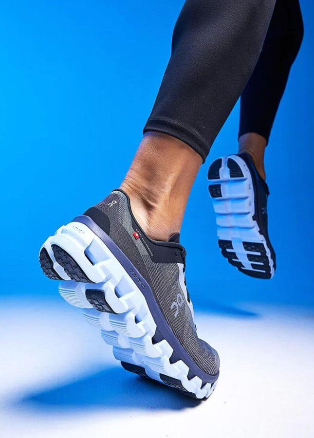 On Cloudflow 4 Men's Sneakers, black/white