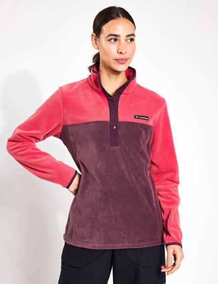 Columbia Benton Springs Half Snap Pullover - Daredevil/Moonvistaimages1- The Sports Edit