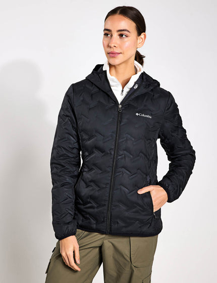 Columbia Delta Ridge II Down Hooded Jacket - Blackimages1- The Sports Edit