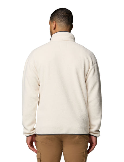 Columbia Helvetia II Half Snap Fleece - Chalk/Ancient Fossil/Sharkimages2- The Sports Edit