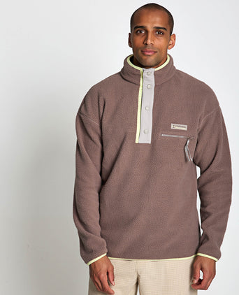 Helvetia II Half Snap Fleece - Iron/Flint Grey/Citron Haze