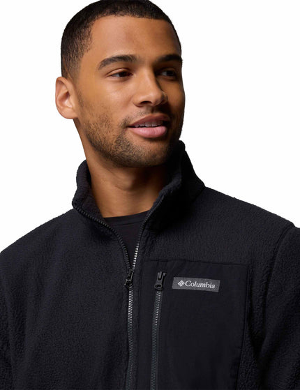 Columbia Jasper Ridge™ Pebbled Half Zip Fleece - Blackimages3- The Sports Edit