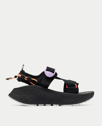 Konos Elevate Strap Sandal - Black/Hydrangea
