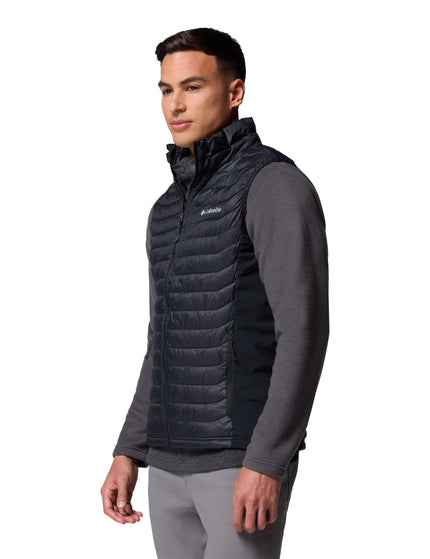 Columbia Powder Pass Hybrid Vest - Blackimages5- The Sports Edit