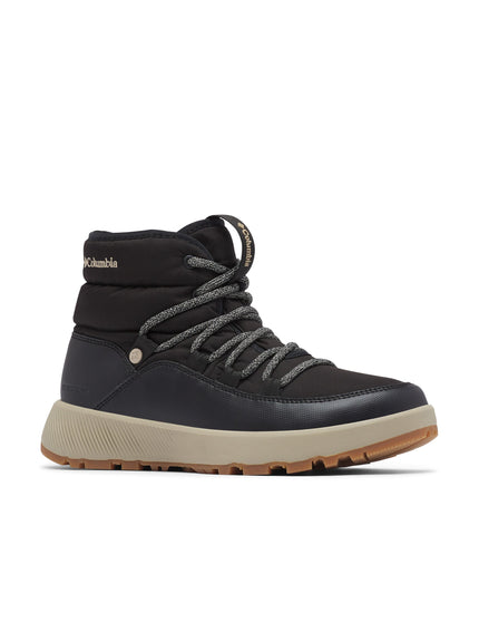 Columbia Slopeside Village II Omni-Heat Mid Winter Boot - Black/Silver Sageimages2- The Sports Edit