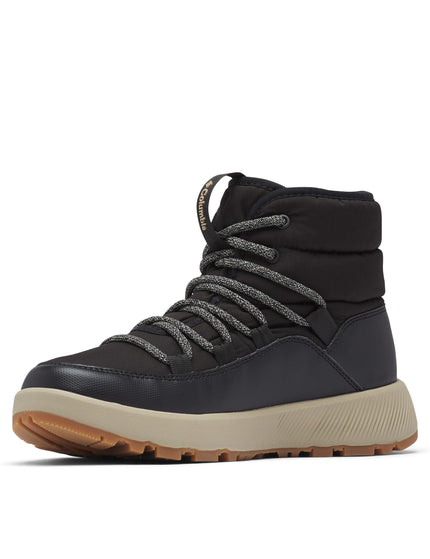 Columbia Slopeside Village II Omni-Heat Mid Winter Boot - Black/Silver Sageimages3- The Sports Edit