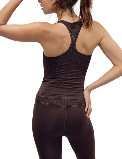 FP Movement Good Karma Long Tank - Chocolateimages3- The Sports Edit