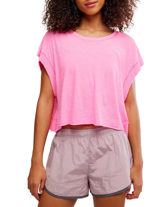 My Time Tee - Hot Pink