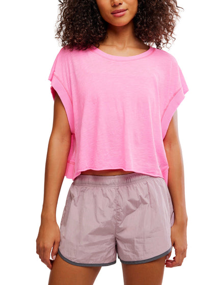 My Time Tee - Hot Pink