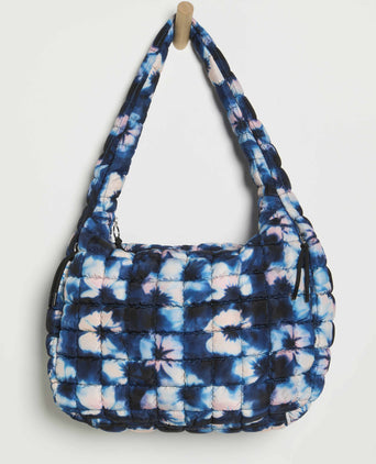Printed Carryall - Blue Opal