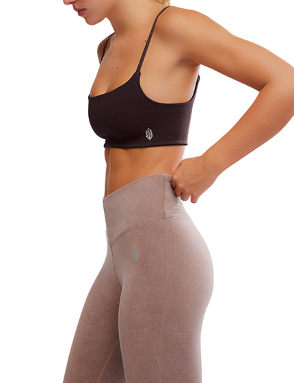 FP Movement Tighten Up Mini Light Support Sports Bra - Chocolateimages3- The Sports Edit