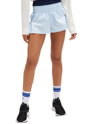 Get Your Flirt On Shorts - Baseline Blue