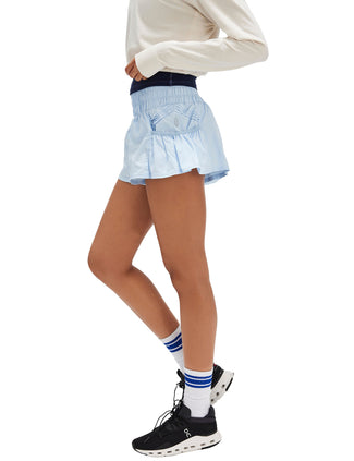 Get Your Flirt On Shorts - Baseline Blue