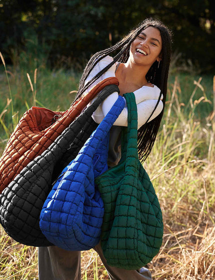 FP Movement Quilted Carryall Bag - Blackimages4- The Sports Edit