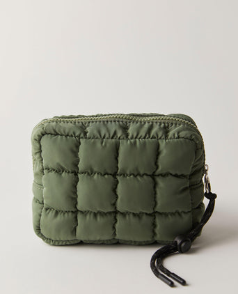 Quilted Mini Case - Washed Sage