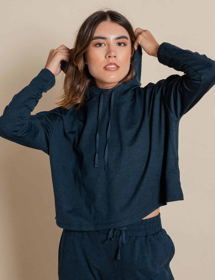 Girlfriend Collective ReSet Hoodie - Midnightimages1- The Sports Edit