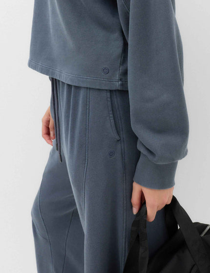 Goodmove Cotton Rich Garment Dye Barrel Joggers - Nightshadeimages4- The Sports Edit