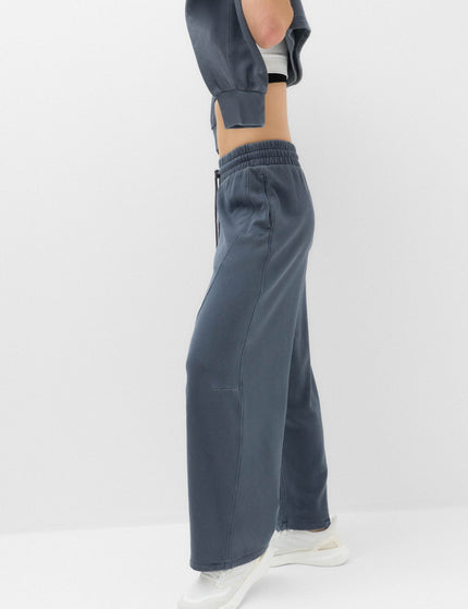 Goodmove Cotton Rich Garment Dye Barrel Joggers - Nightshadeimages2- The Sports Edit