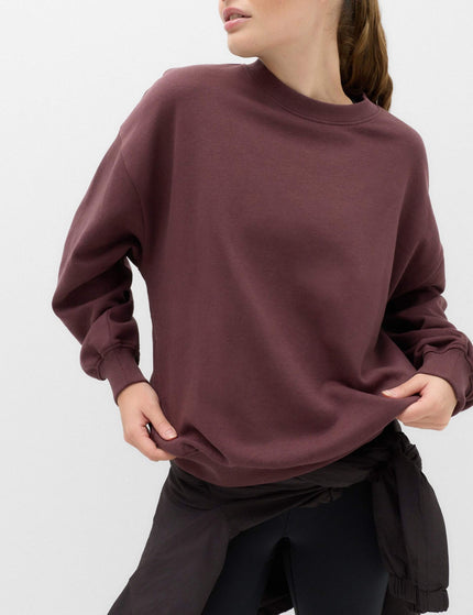 Goodmove Cotton Rich Oversized Sweatshirt - Mulberryimages1- The Sports Edit