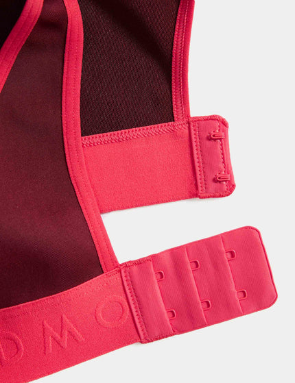 Goodmove Freedom To Move Ultimate Support Sports Bra A-E - Burgundyimages3- The Sports Edit