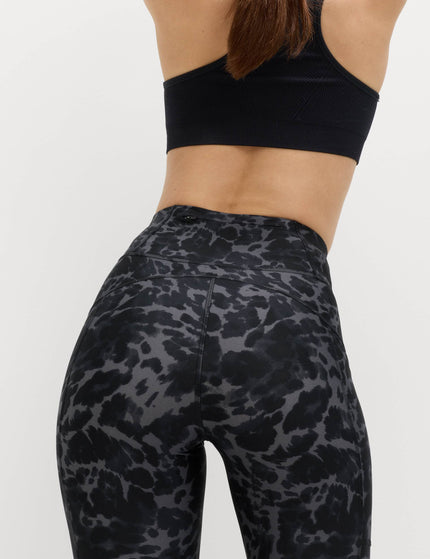 Goodmove Go Move Printed Gym Leggings - Black Miximages2- The Sports Edit