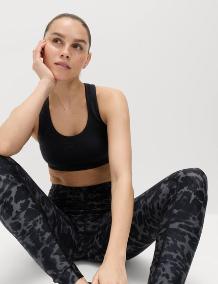 Goodmove Go Move Printed Gym Leggings - Black Miximages4- The Sports Edit