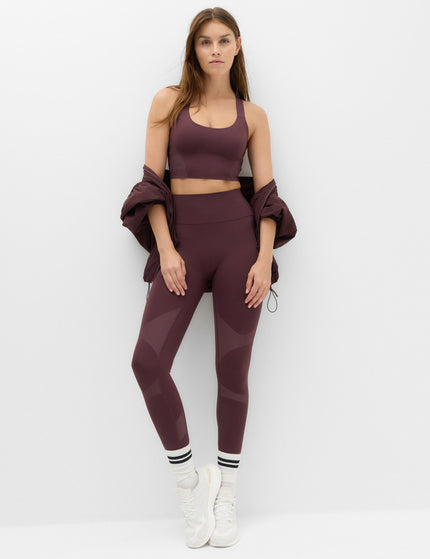 Goodmove Go Perform High Waisted Leggings - Mulberryimages7- The Sports Edit