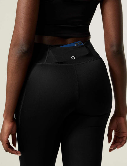 Goodmove Go Train High Waisted Cropped Gym Leggings - Blackimages3- The Sports Edit