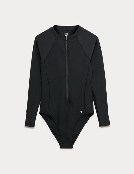 Goodmove Scuba Padded Long Sleeve Swimsuit - Blackimages8- The Sports Edit