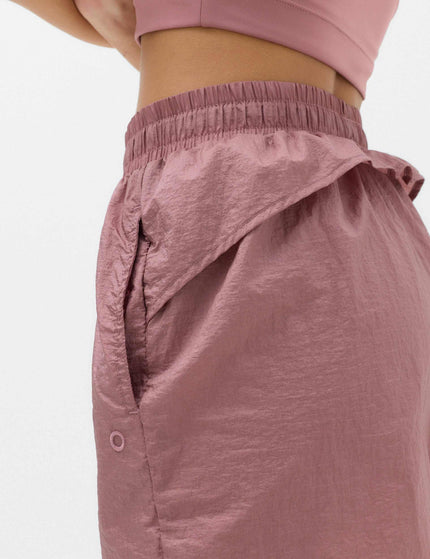 Goodmove Shimmer Double Layer Running Shorts - Tea Roseimages2- The Sports Edit
