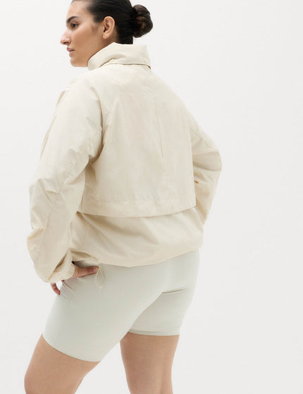 Goodmove Stormwear Funnel Neck Rain Jacket - Ecruimages2- The Sports Edit