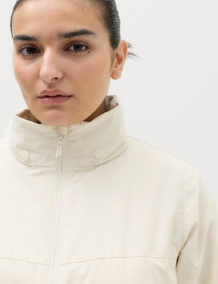 Goodmove Stormwear Funnel Neck Rain Jacket - Ecruimages3- The Sports Edit