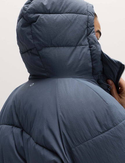 Goodmove Stormwear Hooded Longline Puffer Jacket - Nightshadeimages4- The Sports Edit