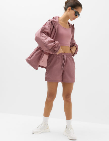 Goodmove Stormwear Shimmer Lightweight Hooded Jacket - Tea Roseimages4- The Sports Edit