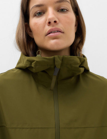 Goodmove Stormwear Ultra Waterproof Pleat Back Parka - Dark Khakiimages3- The Sports Edit