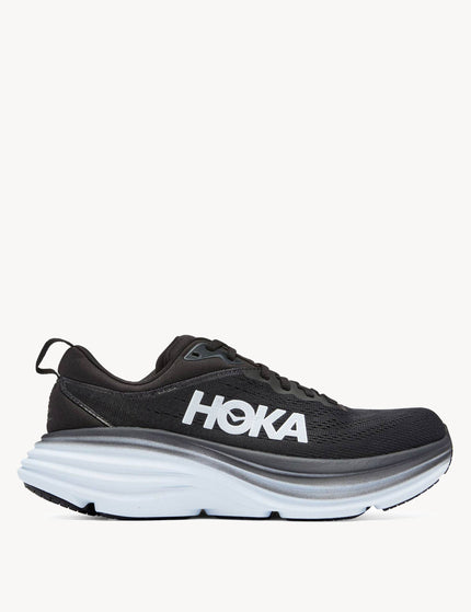 HOKA Bondi 8 - Black/Whiteimages1- The Sports Edit