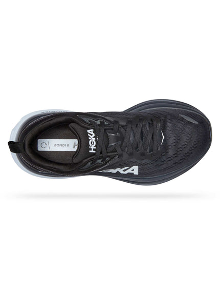 HOKA Bondi 8 - Black/Whiteimages6- The Sports Edit