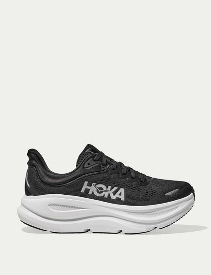 HOKA Bondi 9 - Black/Whiteimages1- The Sports Edit