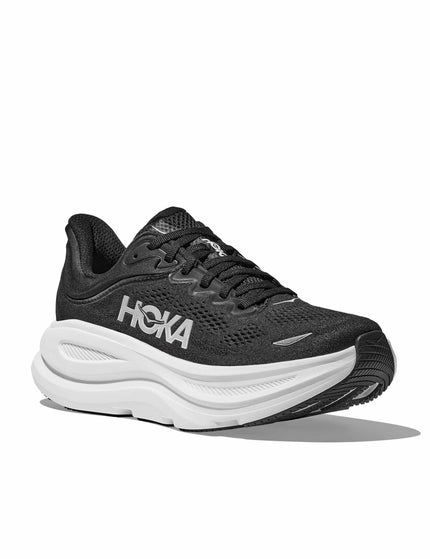 HOKA Bondi 9 - Black/Whiteimages2- The Sports Edit