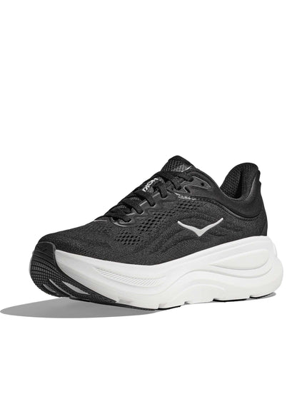 HOKA Bondi 9 - Black/Whiteimages4- The Sports Edit