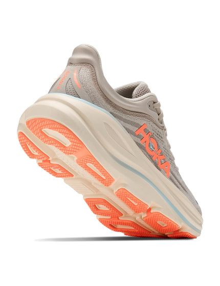 HOKA Bondi 9 - River Rock Grey/Mineral Oreimages6- The Sports Edit